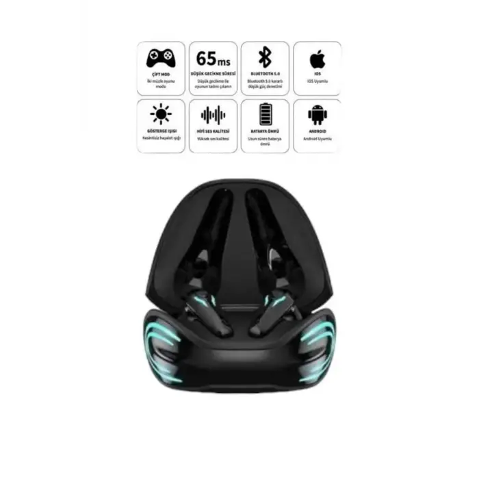 Android ve İOS Uyumlu Bluetooth Kulaklık Mini