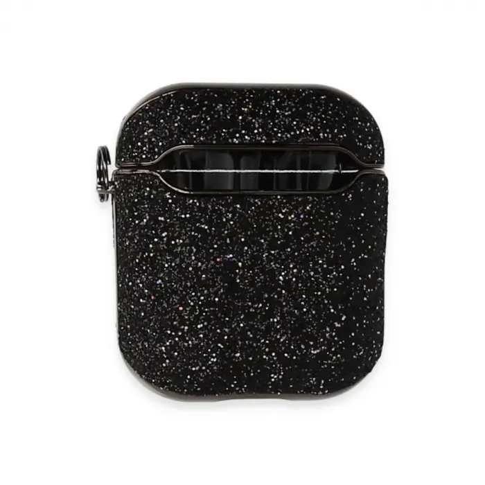 Apple Airpods 2 (2.nesil) Spell Simli Kılıf - Siyah