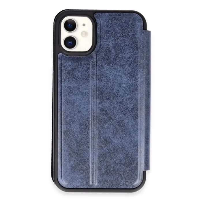 Apple İphone 11 Kılıf Flip Cover - Lacivert