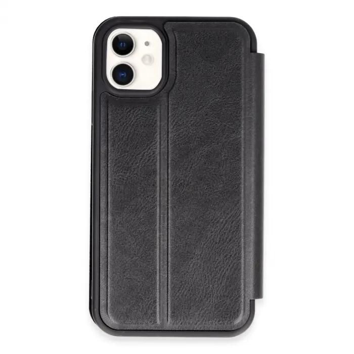 Apple İphone 11 Kılıf Flip Cover - Siyah