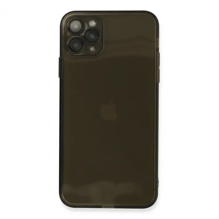 Apple İphone 11 Pro Kılıf Fly Lens Silikon - Siyah