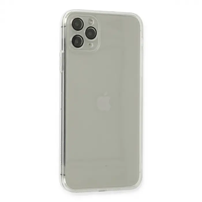 Apple İphone 11 Pro Max Kılıf Fly Lens Silikon - Şeffaf