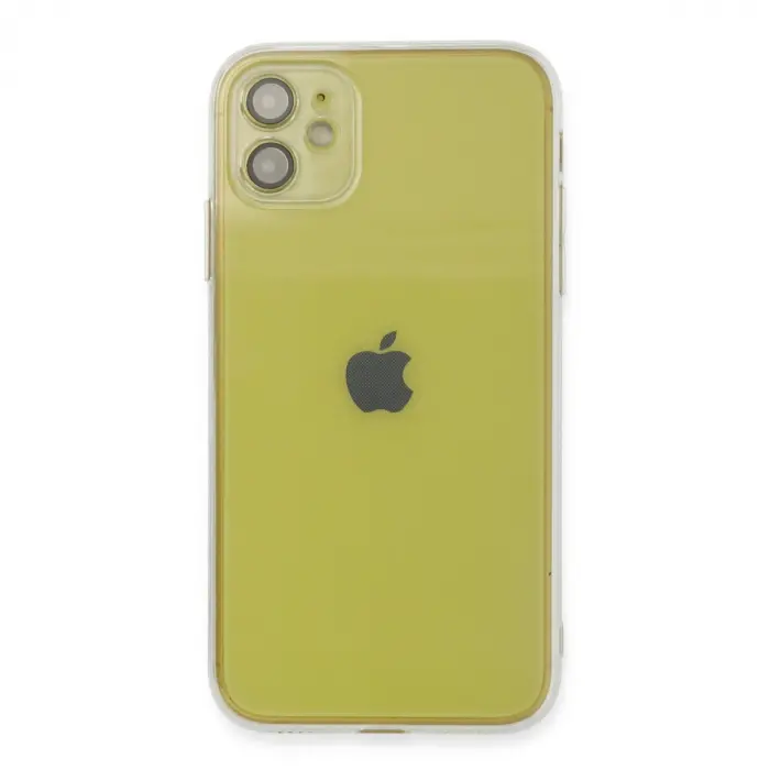 Apple İphone 12 Kılıf Fly Lens Silikon - Şeffaf