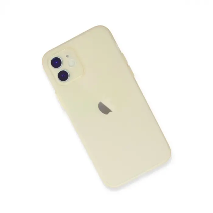 Apple İphone 12 Kılıf Puma Silikon - Gold