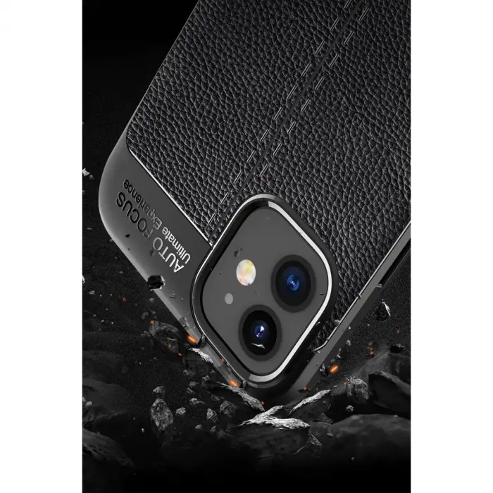 Apple İphone 12 Mini Kılıf Auto Focus Kapak - Kırmızı