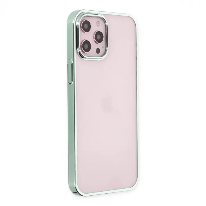 Apple İphone 12 Pro Max Kılıf Element Silikon - Yeşil