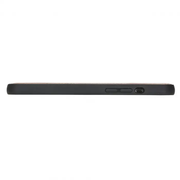 Apple iPhone 12 Pro Max Uyumlu Deri Arka Kapak RST2EF Taba