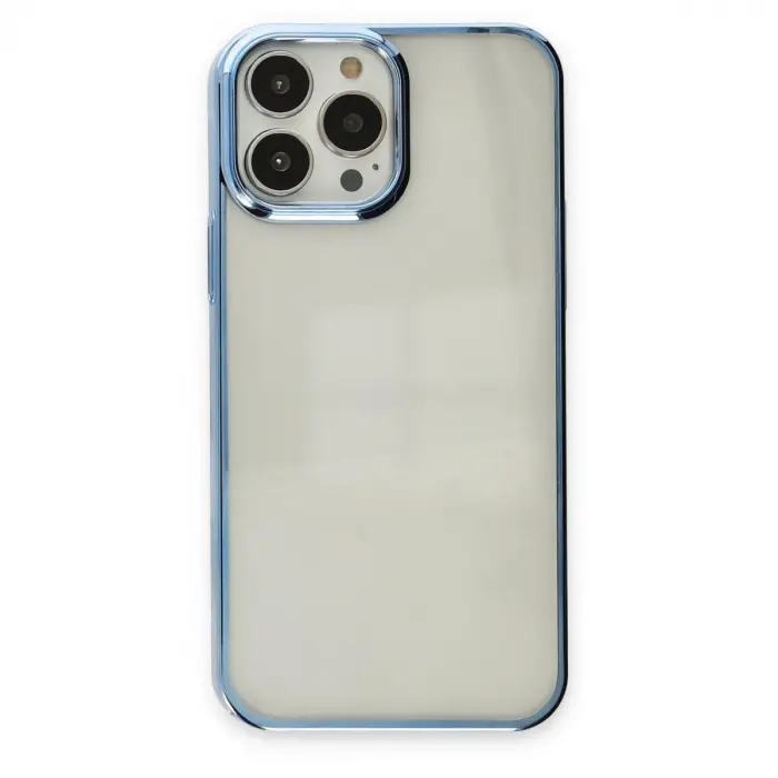 Apple İphone 13 Pro Kılıf Element Silikon - Sky Blue