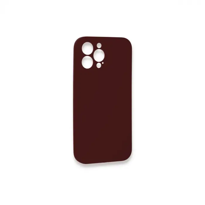 Apple İphone 13 Pro Kılıf Lansman Legant Silikon - Bordo
