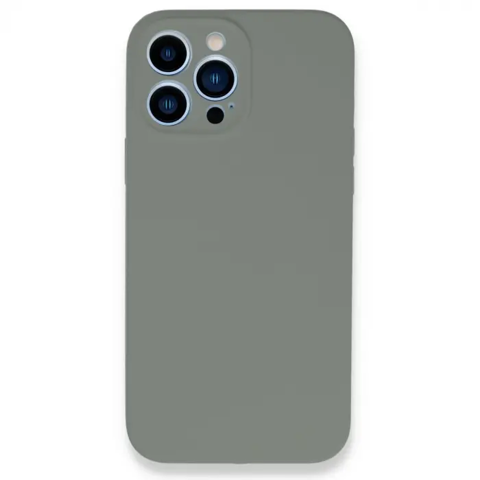 Apple İphone 13 Pro Max Kılıf Lansman Legant Silikon - Gri