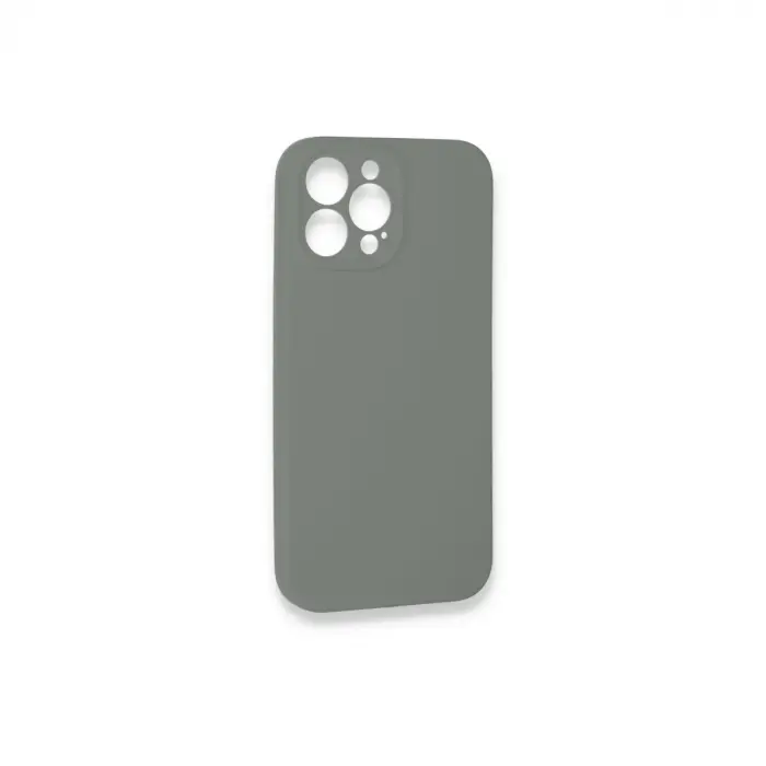 Apple İphone 13 Pro Max Kılıf Lansman Legant Silikon - Gri