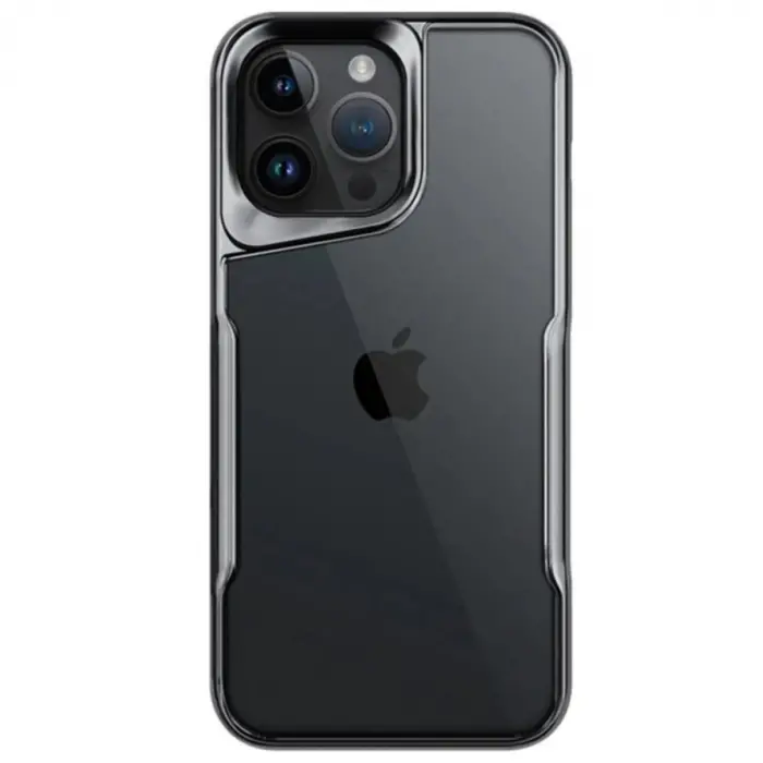 Apple İphone 14 Pro Max Kılıf Boyi Silikon Kapak - Titan Gri