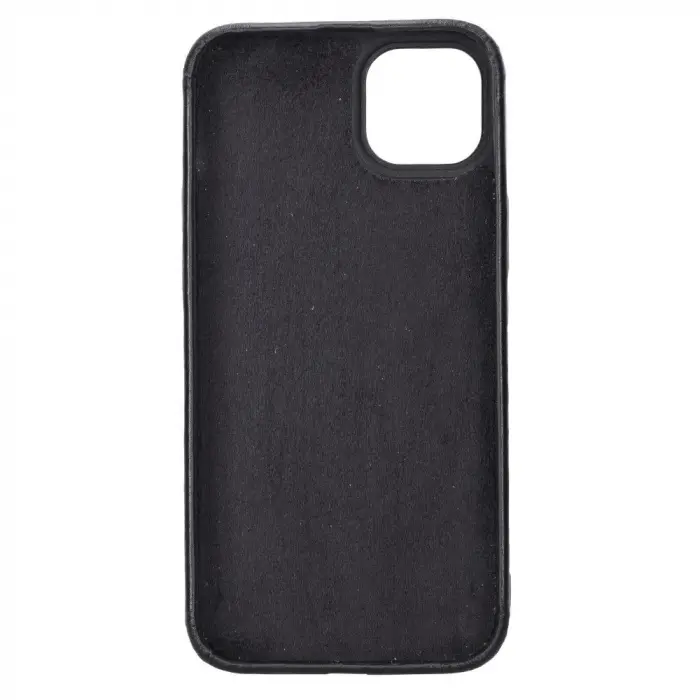 Apple iPhone 15 Plus Uyumlu Deri Arka Kapak ROCK RST1