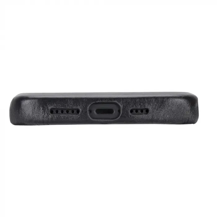 Apple iPhone 15 Plus Uyumlu Deri Arka Kapak ROCK RST1