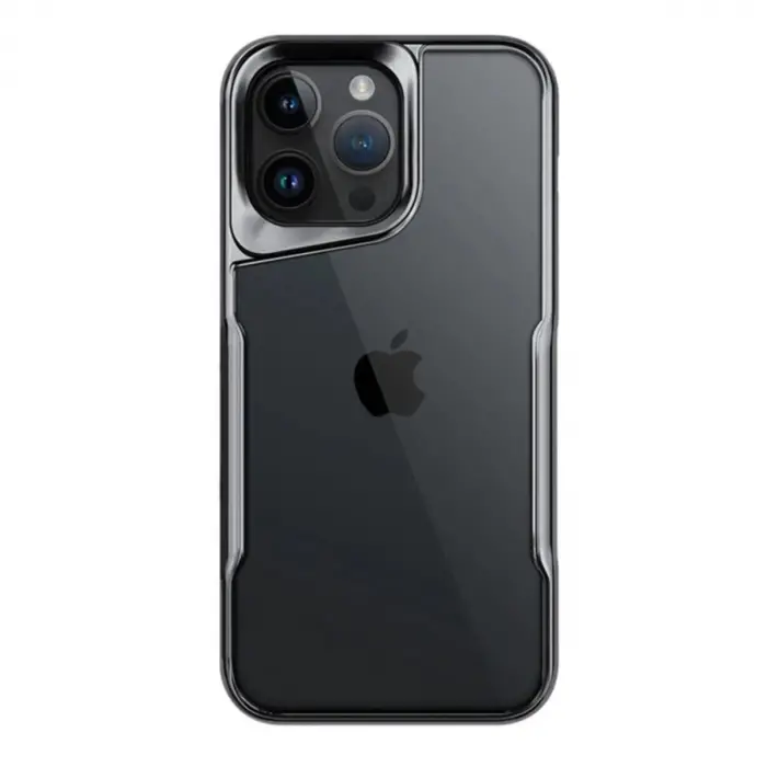 Apple İphone 15 Pro Kılıf Boyi Silikon Kapak - Titan Gri