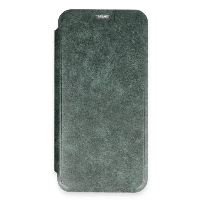 Apple İphone 16 Kılıf Flip Cover - Koyu Yeşil
