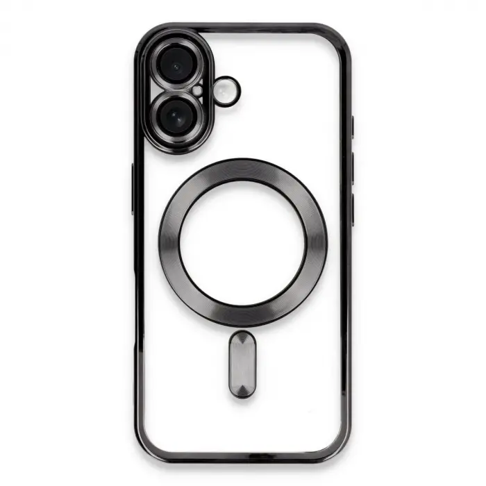 Apple İphone 16 Kılıf Kross Magneticsafe Kapak - Siyah