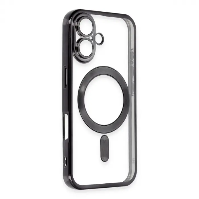 Apple İphone 16 Kılıf Kross Magneticsafe Kapak - Siyah