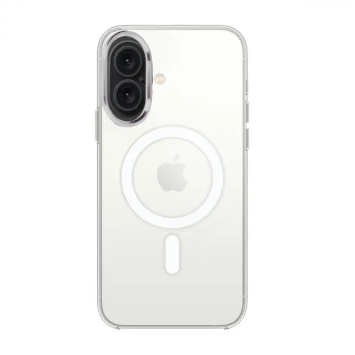 Apple İphone 16 Plus Kılıf Pc Real Magsafe Kapak - Şeffaf