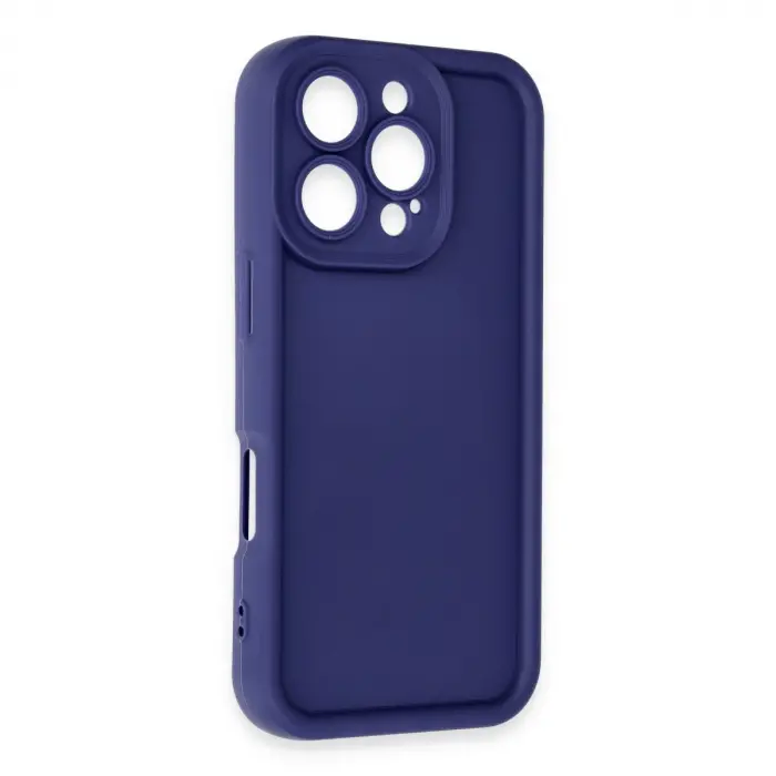 Apple İphone 16 Pro Max Kılıf Viera Silikon - Lacivert