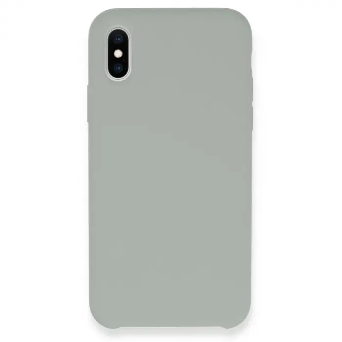 Apple İphone Xs Max Kılıf Lansman Legant Silikon - Açık Gri