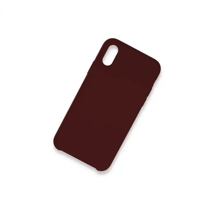 Apple İphone Xs Max Kılıf Lansman Legant Silikon - Bordo