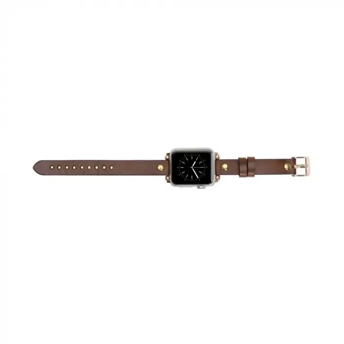 Apple Watch Uyumlu Deri Kordon 42-44-45mm Ferro GT RST2E