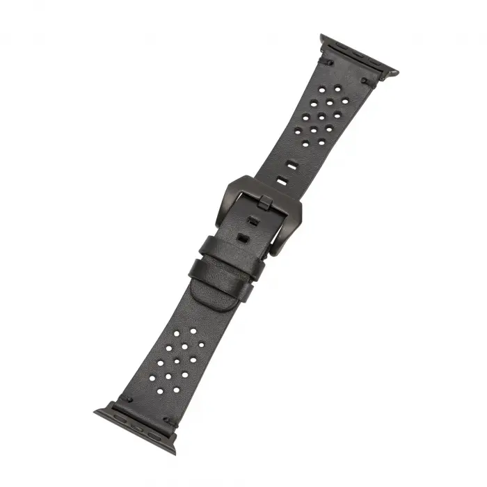 Apple Watch Uyumlu Deri Kordon Vigo 42-44-45mm RST1
