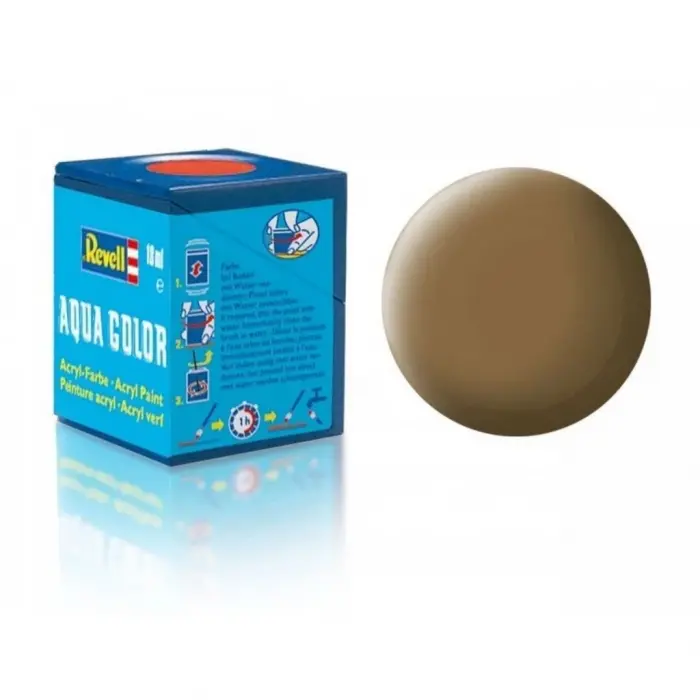 Aqua Color Dark Earth - Mat Boya - 18 ml
