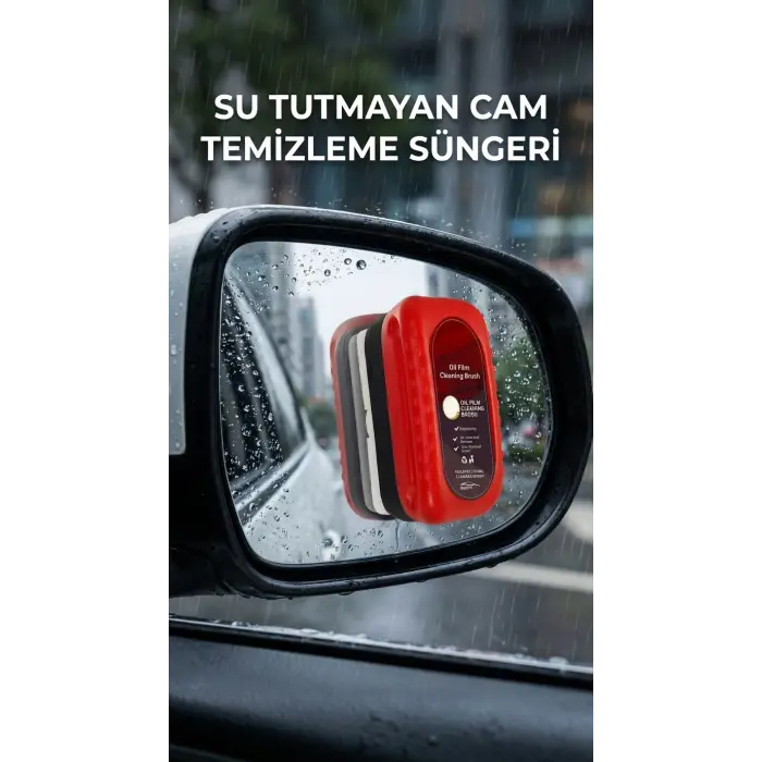 Araç Camı İçin Su Geçirmez Temizleme Süngeri - Pratik Kullanım