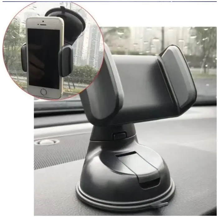 Araç İçi Torpido Ve Cam Vakumlu Kısa Boy Telefon Tutucu Bx40