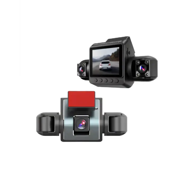 Araç Ön Arka İç Kamera Sistemi Full HD Hareket Sensörlü Kayıt Cihazı