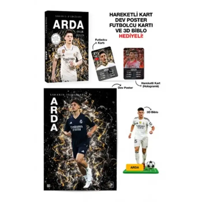 Arda - Sahanın Yıldızları - 3D Biblo Hediyeli!