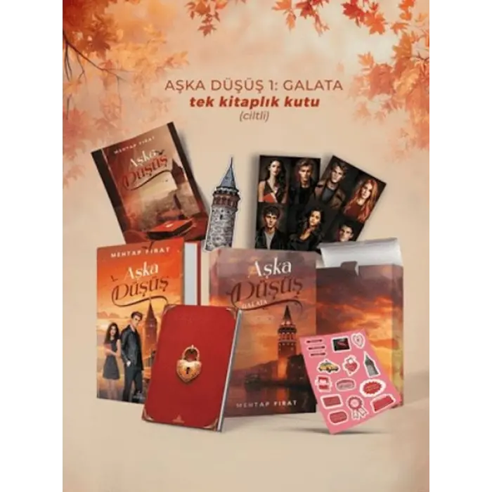 Aşka Düşüş 1: Galata - Tek lık Kutu (Ciltli)