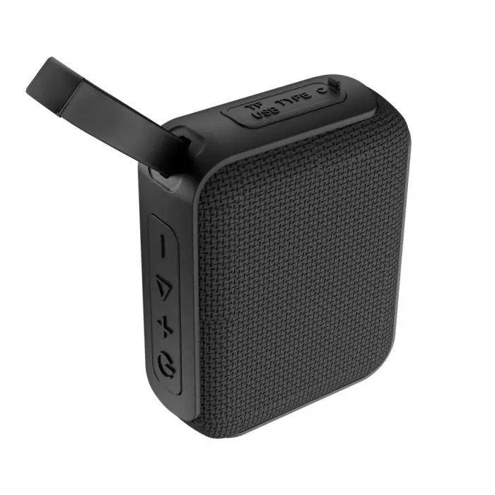 ASONIC AS-03 SİYAH 5W BT/USB/TF/TWS 1200mAh Batarya Bluetooth V5.3 Kablosuz Taşınabilir Speaker(1923)
