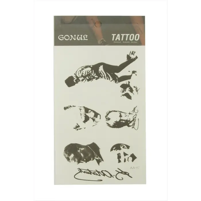 Atatürk Temalı Tattoo Dövme Sticker