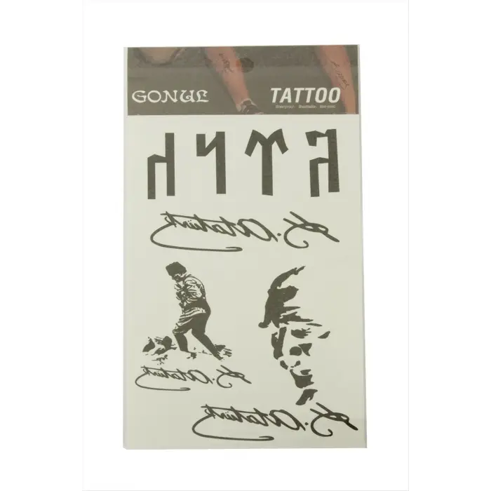 Atatürk Temalı Tattoo Dövme Sticker