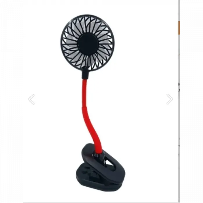 Ayarlanabilir Kıskaçlı Masa Üstü Mini Vantilatör