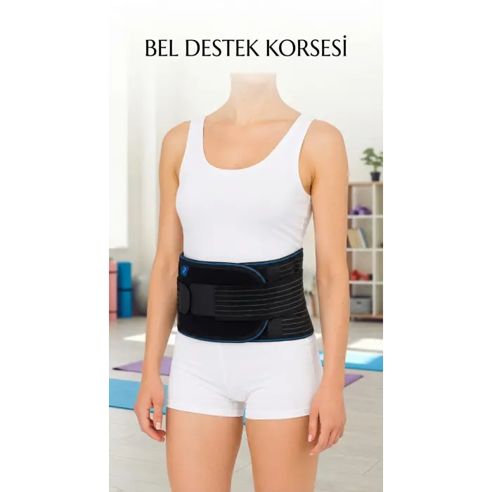 Ayarlanabilir Ortopedik Unisex Bel Destekli Çalışma Korsesi