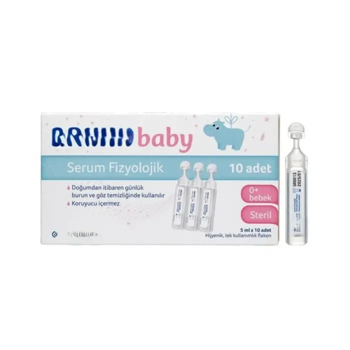 Baby Serum Fizyolojik 5 ml x 10 Flakon