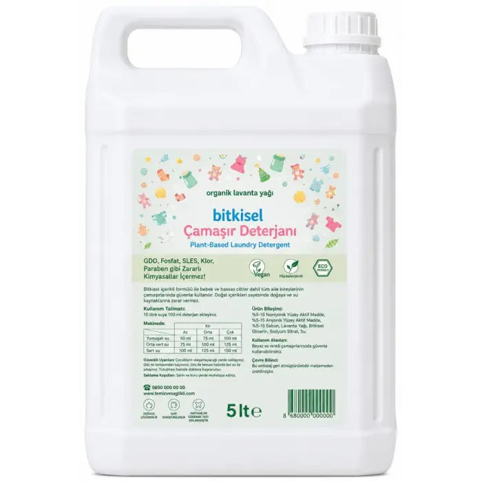Baby Sıvı Çamaşır Deterjanı 5lt