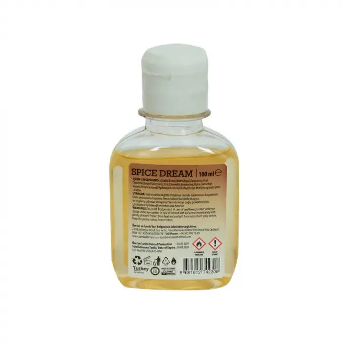 Baharatlı Kolonya  Dream Eau De Cologne 80 Derece 100 ML