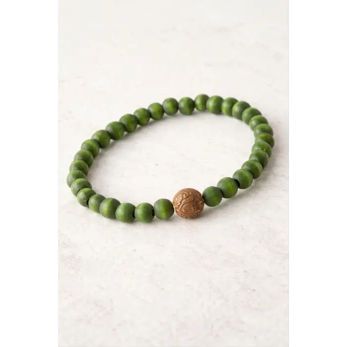 Bambu Ahşap Bileklik 8 mm
