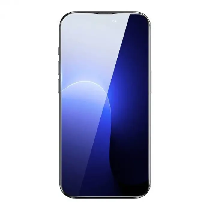 Baseus 0.3mm Crystal iPhone 14 Plus - 13 Pro Max Full Tempered Ekran Koruyucu-(5775)