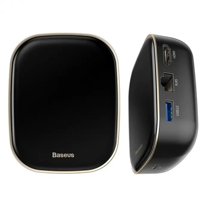 Baseus 6in1 USB Type C Çok Fonksiyonlu HUB B 3.0RJ45HDMISDmicro SD)  60W-(5775)
