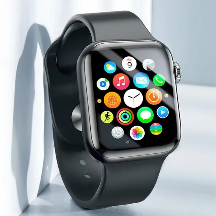 Baseus Apple Watch 42mm 3D Kavisli Tempered Kırılmaz Cam Koruyucu-(5775)