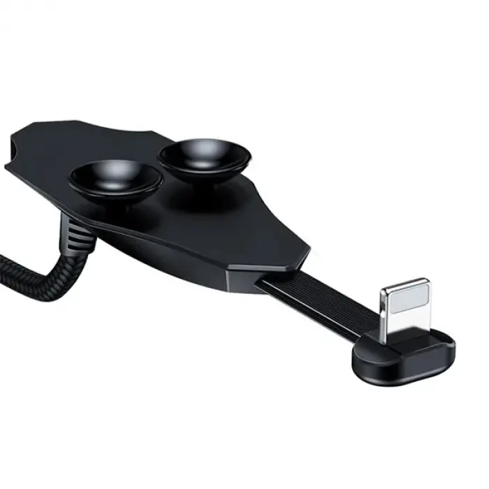 Baseus Colorful Suction iPhone Oyuncu Usb Şarj Kablosu 2.4A 1.2m-(5775)