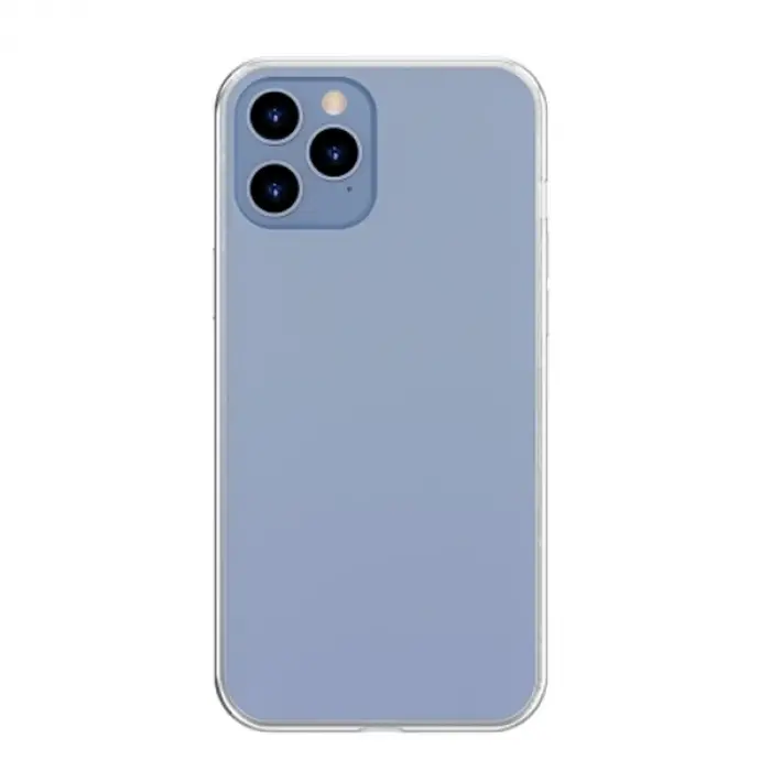 Baseus Frosted Glass iPhone 12 Pro Max 6.7inch Shockproof Koruyucu Kılıf-(5775)