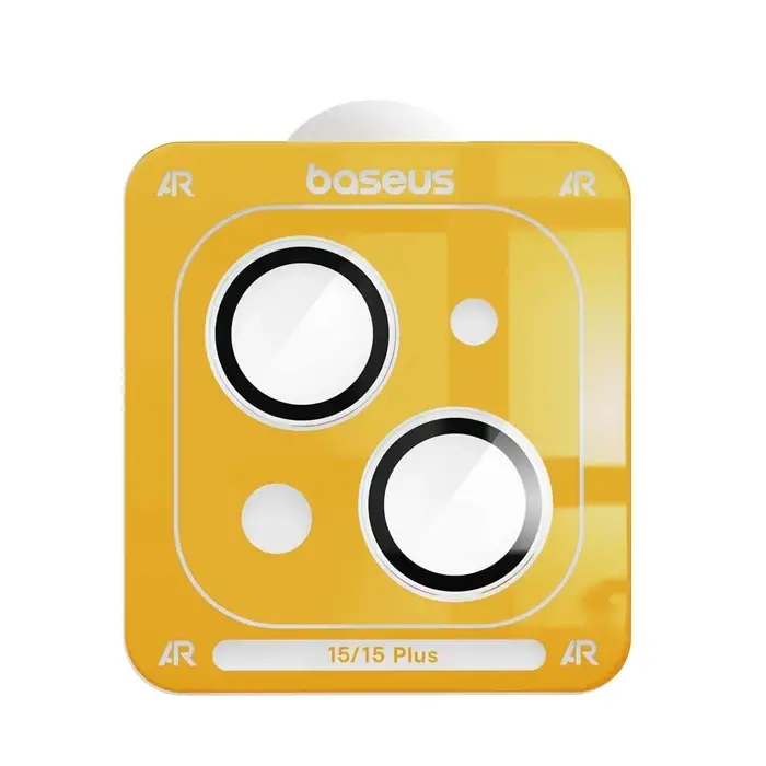 Baseus iPhone 15/15 Plus  için Corning Serisi HD Cam Kamera Koruyucu-(5775)