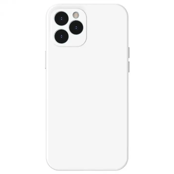Baseus Liquid Silica Gel iPhone 12 Pro 6.1 Kılıf Ultra Koruma Silikon Kılıf-(5775)